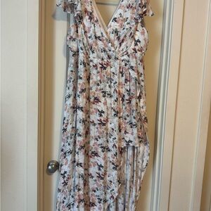 Floral Wrap Dress